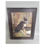 Signed D. Rolan mixed media