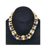 Vintage statement costume necklace