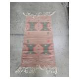 Vintage South-west style hand woven rug