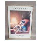 Vintage 'Fiftieth Birthday Donald Duck' poster