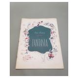 Vintage 1940 Walt Disney presents 'Fantasia'