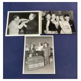 Lot of original vintage photos: Three Stooges &
