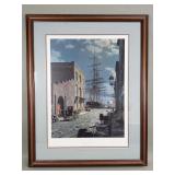 John Stobart signed 'Charleston Prioleau Street