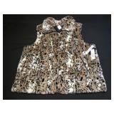 Giacca faux fur coat size 2X new with tags
