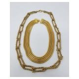 Vintage costume necklaces