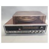 Vintage Craig AM/FM radio, turntable and 8 track