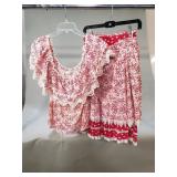 Vintage Jessica McClintock 2-piece cotton set,