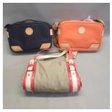Group of women's handbags