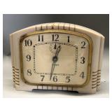 Vintage Gilbert Art Deco wind up alarm