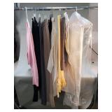 Group of vintage women's clothing, skirts,