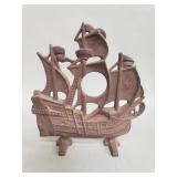 Vintage cast iron doorstop