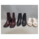 Three pairs of women's shoes