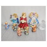 Vintage Goebel German & Gensini ceramic angels