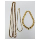 Vintage costume jewelry necklaces