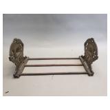 Antique Art Nouveau brass sliding expandable b