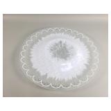 Dorothy Thorpe unmarked glass platter