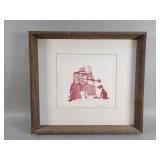 Artist proof signed etching