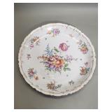 Vintage floral Dresden plate