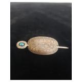 Vintage silver and turquoise Native American