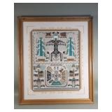 Rosabelle Ben Navajo sand art 'Traditional'