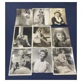 Lot of vintage Hollywood black-and-white photos