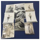 Lot of vintage Hollywood black-and-white photos
