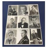 Lot of vintage Hollywood black-and-white photos