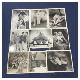 Lot of vintage Hollywood black-and-white photos