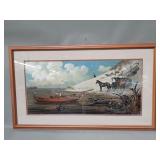 Charles Wysocki signed limited edition print