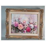Gilbert Van Leuven signed oil painting on board