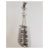 Vintage sterling silver prayer beads