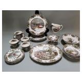 Vintage 24 piece set of Johnson Brothers 'The