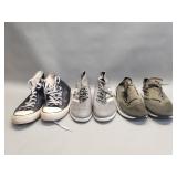 Group of men's tennis shoes