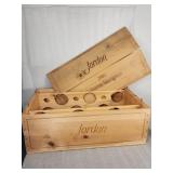 Vintage Jordan Cabernet Sauvignon wine crate