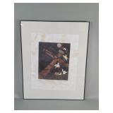 Signed etching 'Tormento'