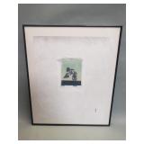 Signed Robert Mizono 'Just In Time' print
