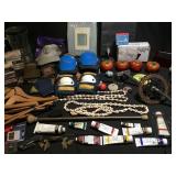 Vintage skateboard and BMX bike accessories