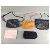 Group of women's handbags