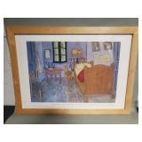 Vincent Van Gogh 'Bedroom At Arles' poster print