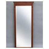 Vintage carved wood frame mirror