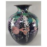 Chinese large cloisonne vase