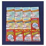 Lot of  1990s baseball cards wax packs