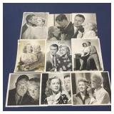 Lot of vintage Hollywood black-and-white photos