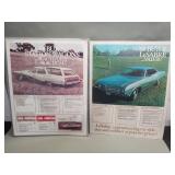 Pair of '68 Buick posters