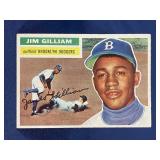 1956 Topps Jim Gilliam baseball card