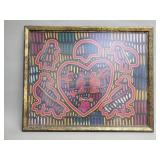 Kuna Mola textile art piece