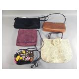 Group of women's handbags
