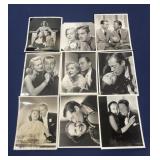 Lot of vintage Hollywood black-and-white photos