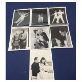Lot of vintage Hollywood black-and-white photos