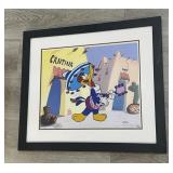 Framed Woody Woodpecker cel